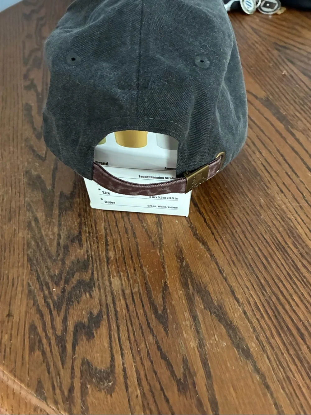ALASKA Embroidered 49th State Baseball Cap - Black & Brown